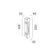 Wever&Ducre STRIPE 2.2 wpuszczana - 2