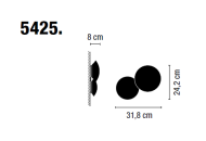 VIBIA PUCK 5425/5427 - 4