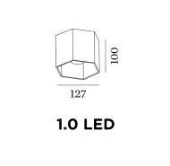 Wever & Ducre HEXO 1.0 natynkowa - 5