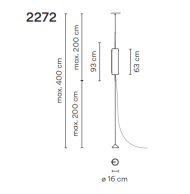 Vibia GUISE 2272 pendant - 4