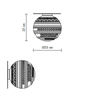 Karman Braille wall/ceiling - 3