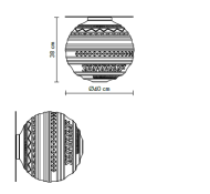 Karman Braille wall/ceiling - 4
