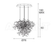 Terzani ARGENT suspension 76cm - 3