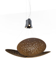 Fabbian LENS F46 wisząca potrójna - 7