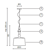Karman Ali E Baba Suspension SE622BS / SE624BC - 2