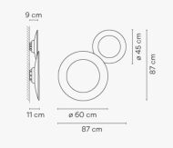 Vibia PUCK WALL ART 5487 - 4