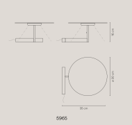 Vibia FLAT 5965 - 2