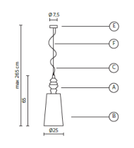 Karman Ali E baba suspension SE625BC/ SE623BS - 3