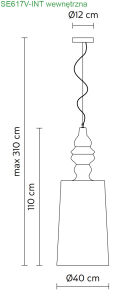 Karman ALIBABIG SE617V wisząca - 5