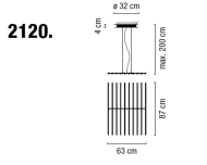 VIBIA RHYTHM 2120 - 4