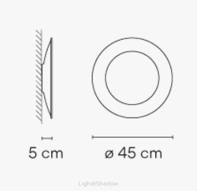 Vibia PUCK WALL ART 5474 / 5476