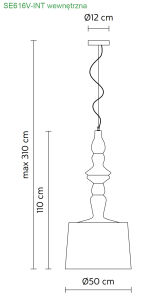 Karman ALIBABIG SE616V wisząca - 6