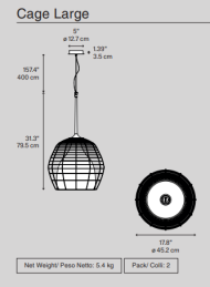 DIESEL LIVING with Lodes -  Cage Suspension - 3