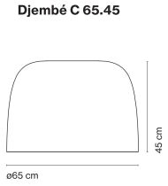 Marset Djembé stropowa 65.45 - 5