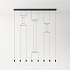 Vibia WIREFLOW LINEAL 0340 suspension