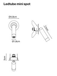 Marset Ledtube Mini Spot - 4