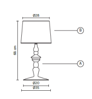 Karman Ali E Baba C1016BS table - 2
