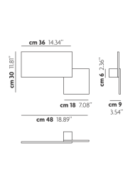 Lodes PUZZLE SQUARE&RECTANGLE wall/ceiling - 4