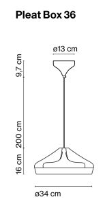 Marset Pleat Box 36 cm - 7