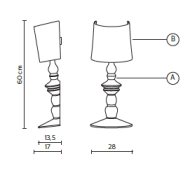 Karman Ali E Baba AP625B wall - 2