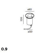 Wever & Ducre MAP wpuszczana - 3