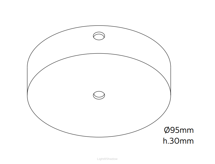 KARMAN rozeta montażowa SR0102B EXT