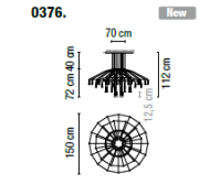 VIBIA WIREFLOW 0376 - 3