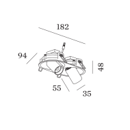 Wever&Ducre BLIEK petit 2.0 wpuszczana - 2