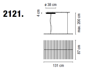 VIBIA RHYTHM 2121 - 3