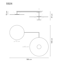 Vibia FLAT 5910/5924 - 3
