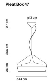 Marset Pleat Box 47 cm - 2
