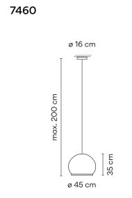 Vibia Knit wisząca - 6