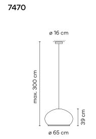 Vibia Knit wisząca - 7