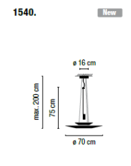 Vibia FLAMINGO 1540 - 2