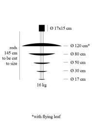 Catellani & Smith MACCHINA DELLA LUCE mod.D wisząca - 9