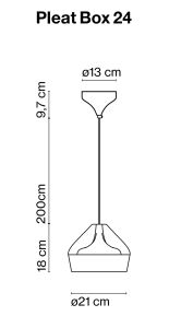 Marset Pleat Box 24 cm - 5