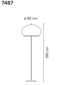 Vibia Knit podłogowa wysoka - 7