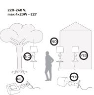 Karman ALIBABIG podłogowa/kinkiet - 8