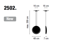 VIBIA COSMOS 2502 - 5