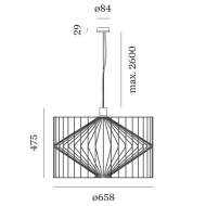 Wever&Ducre WIRO 6.5 2,6m wisząca - 3