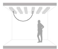 Karman LEDA SE293 B wisząca  - 8