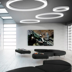 Panzeri SILVER RING stropowa/ścienna