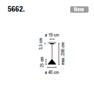 Vibia NORTH 5662 - 3