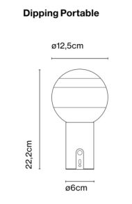Marset Dipping Light Portable  - 14