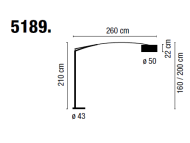 VIBIA BALANCE 5189 - 4