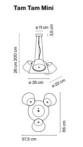 Marset Tam Tam Mini - 2
