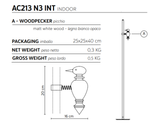 Karman  WOODPECKER akcesorium