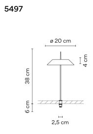 Vibia Mayfair Mini  5496 - 34