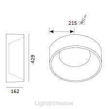 MOLTO LUCE Gator SDI natynkowa