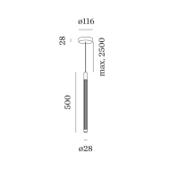 Wever&Ducre TRACE 1.2 wisząca - 2